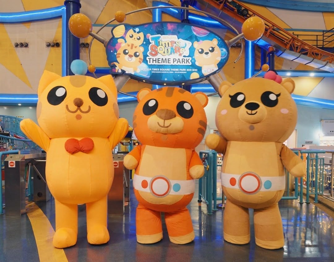 bts theme park - mascots