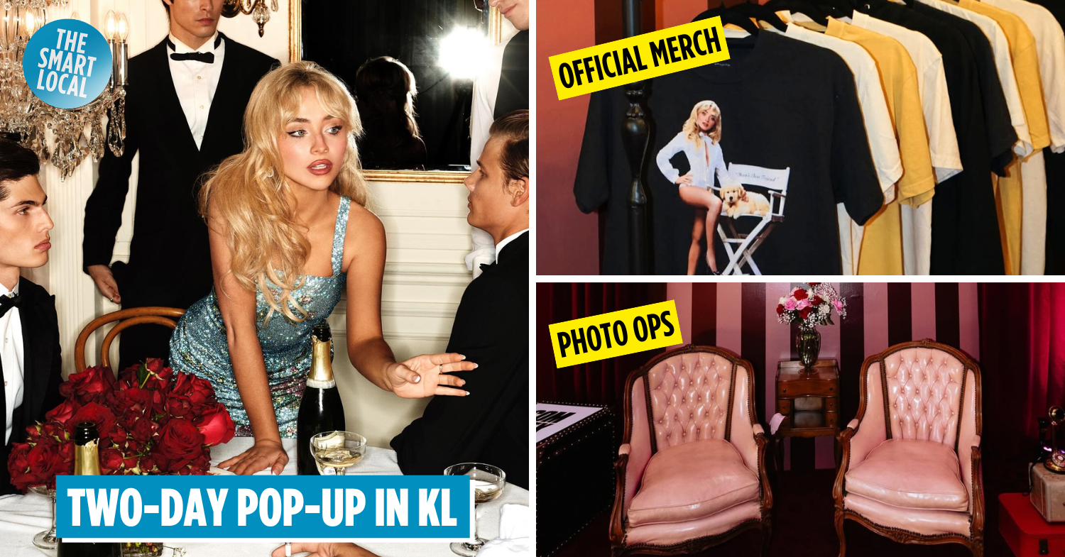 A Sabrina Carpenter Pop-Up With A Themed Photobooth & Official Merch Is Coming To Malaysia On 13th Sept