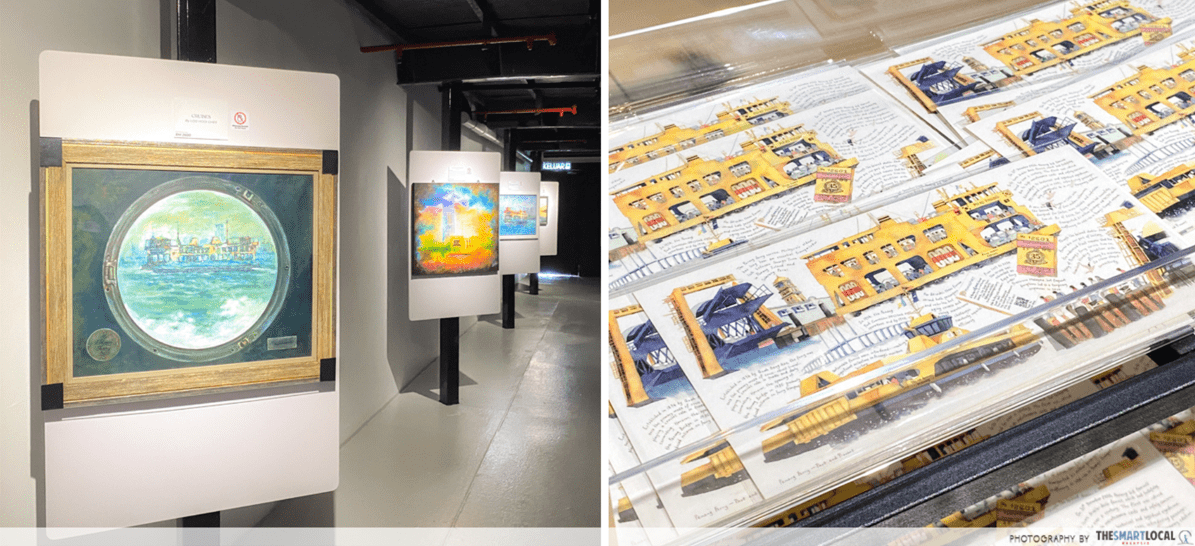 Penang Ferry Museum - art gallery