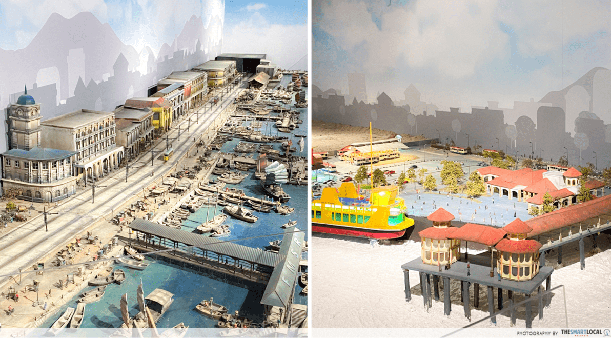 Penang Ferry Museum - dioramas