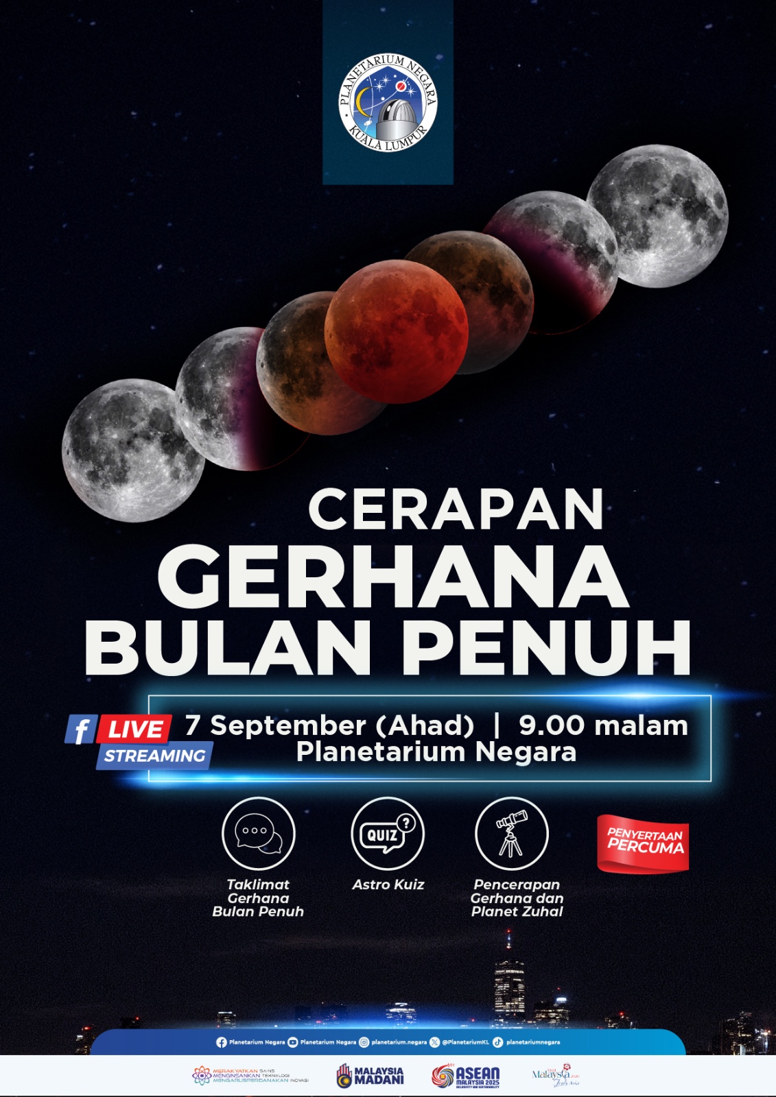 planetarium negara - blood moon