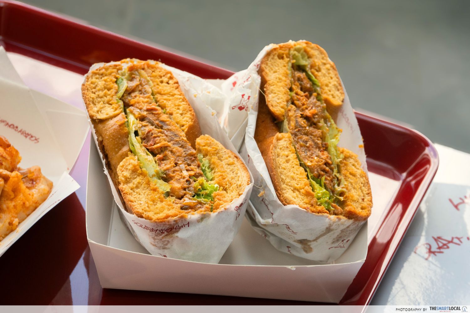 scrappy dough sungai besi kl - kam heong bagel