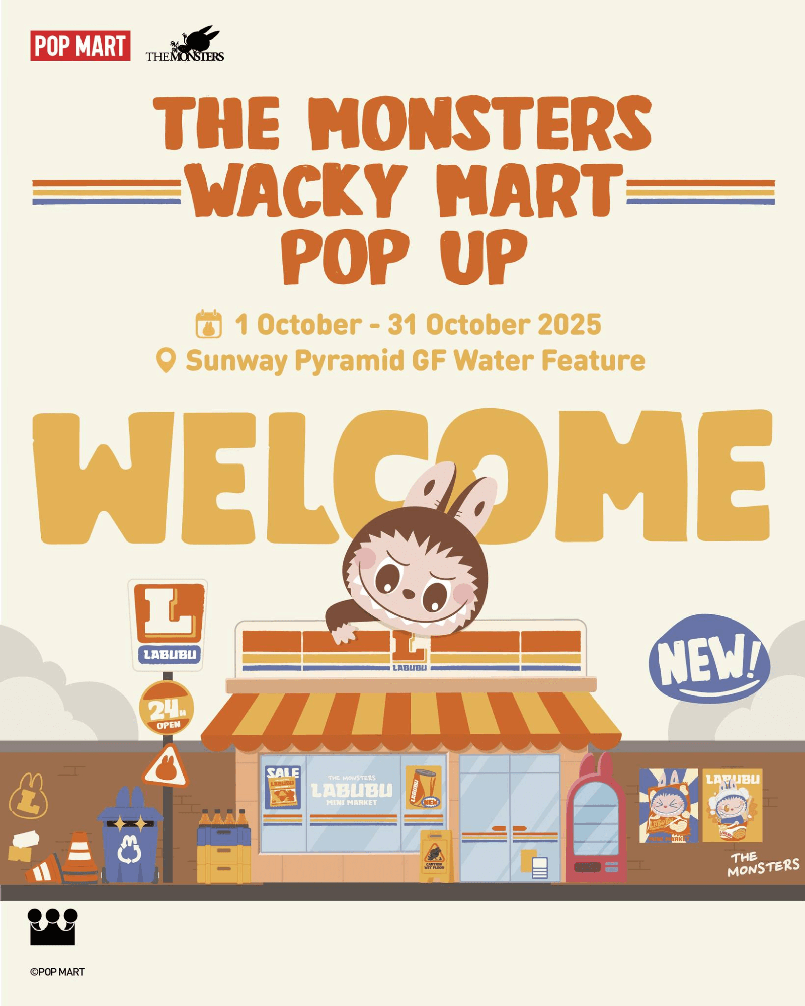 the monsters wacky mart pop-up in malaysia - event