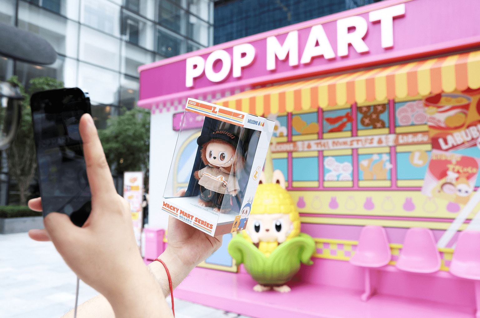 the monsters wacky mart pop-up in malaysia - blister pack