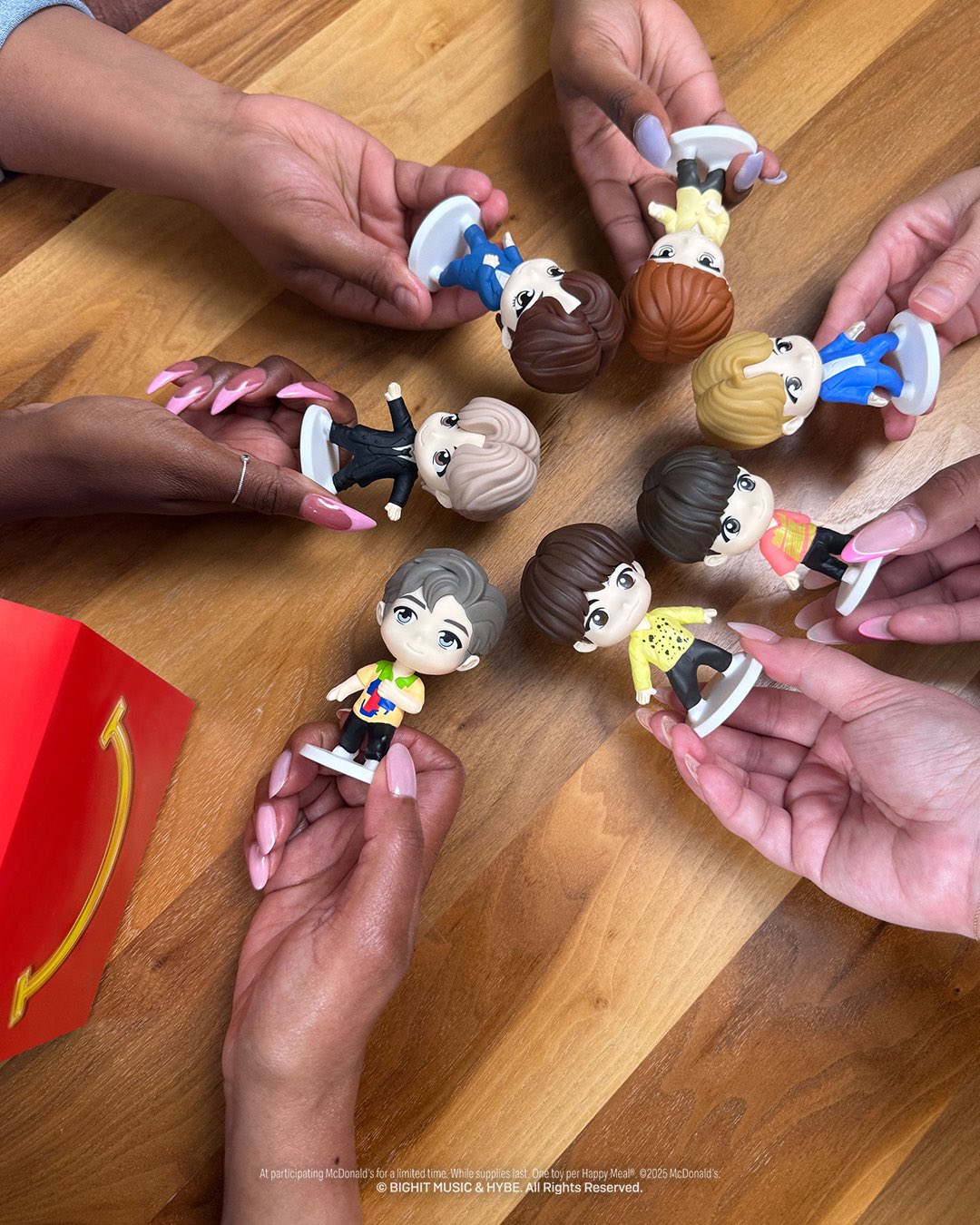 tinytan happy meal mcdonald's - figurines