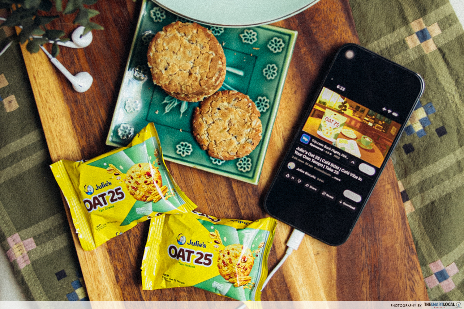 Oat 25 ten grains biscuits