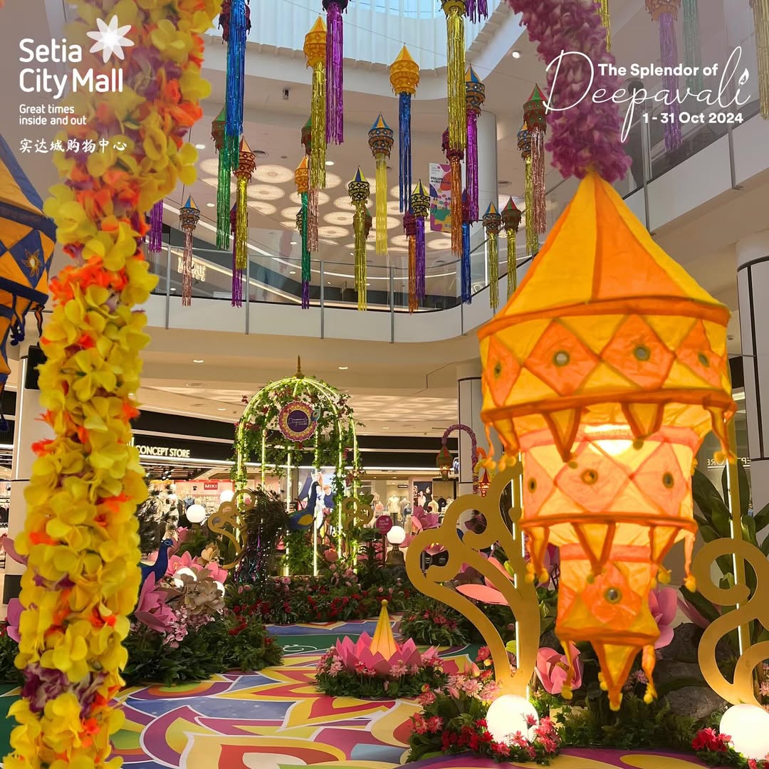 Setia City Mall 2 - Deepavali mall displays in Klang Valley