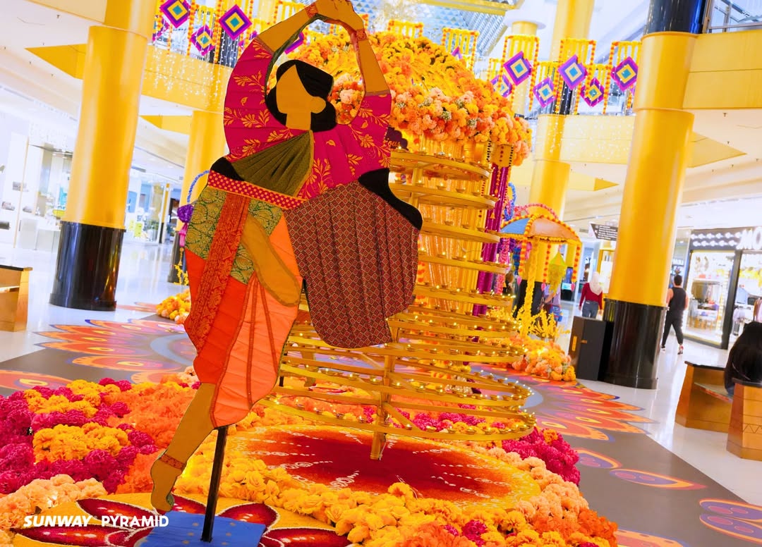 Sunway Pyramid - Deepavali mall displays in Klang Valley