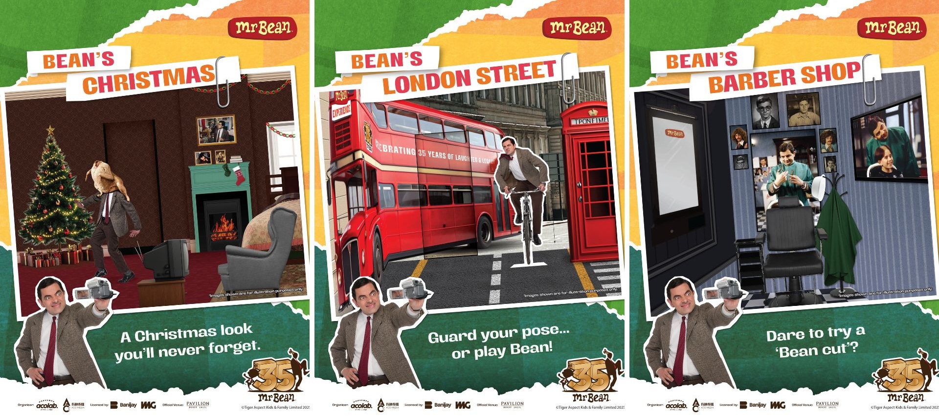 mr bean experience - photo zones
