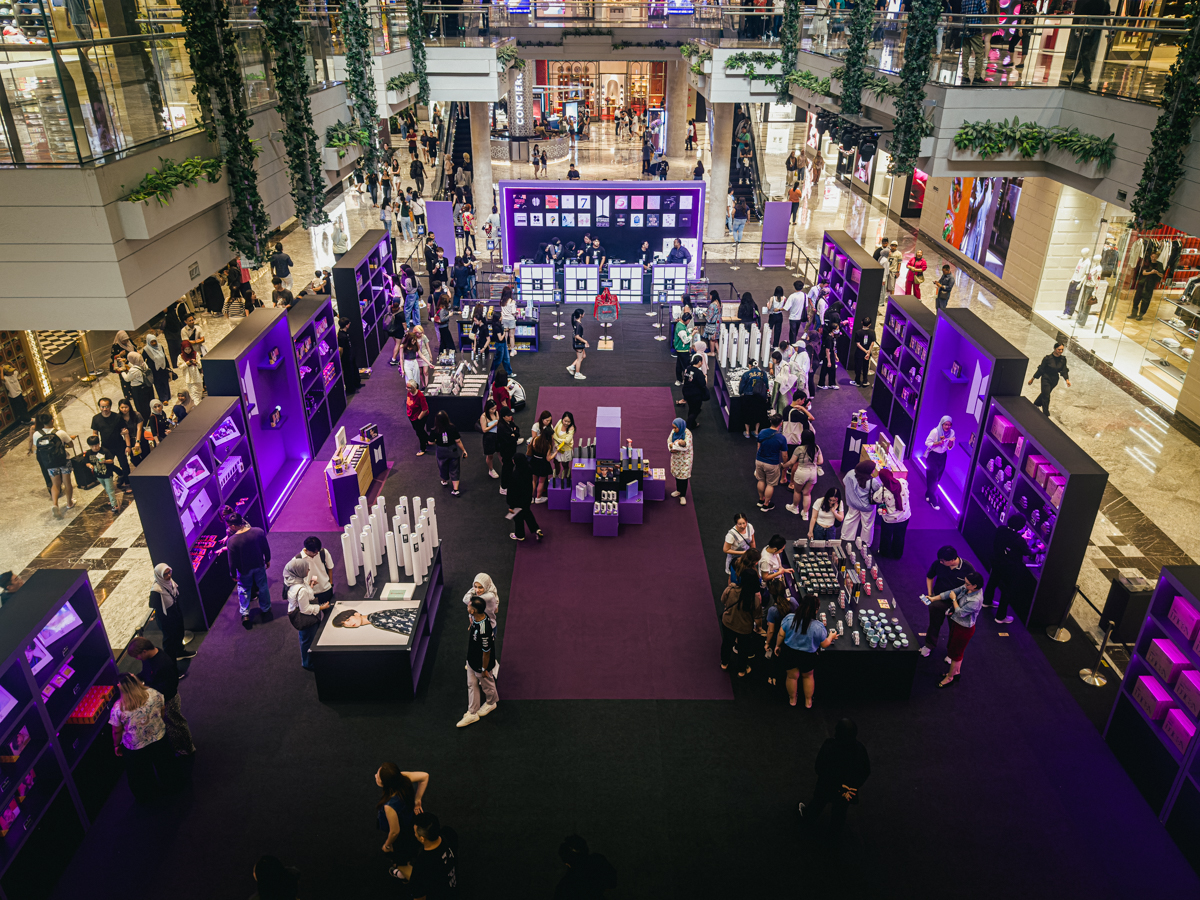 BTS Pop-up: Through The Times in KL - pop-up space