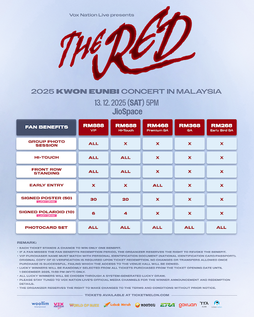 kwon eunbi malaysia - tickets