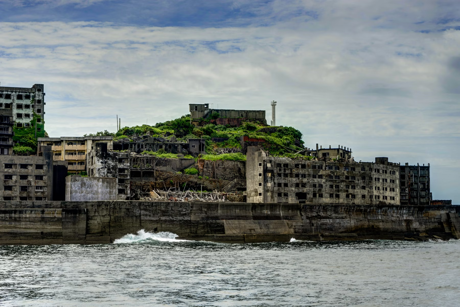 ghost towns - hashima island