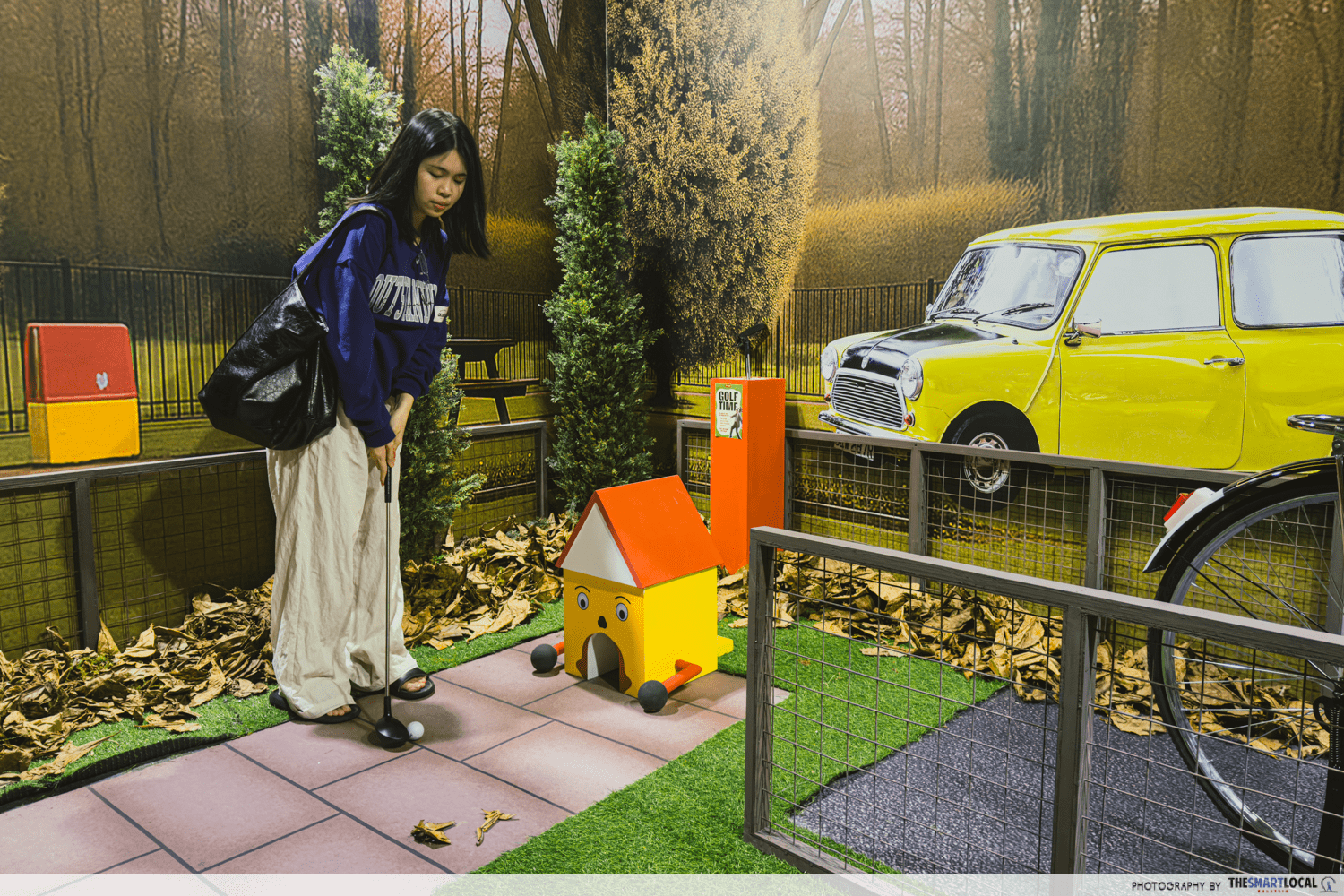 Mr Bean Experience - golf