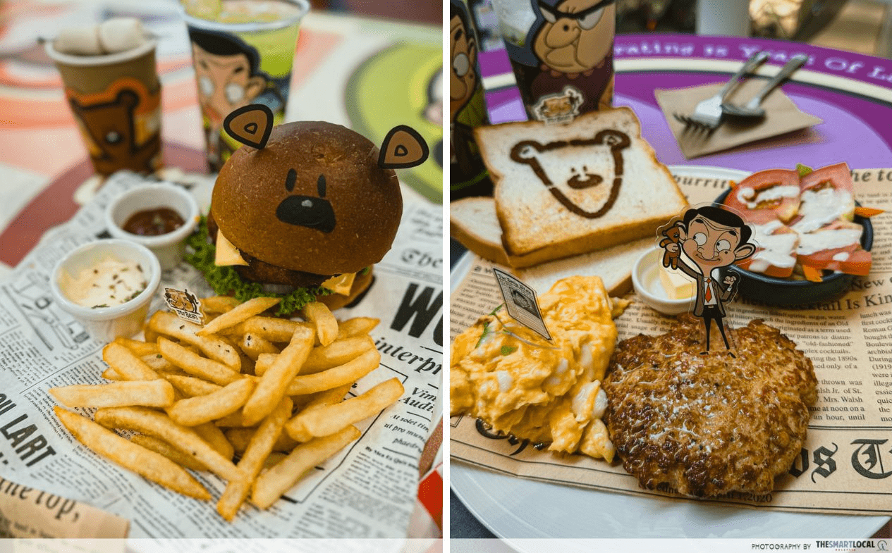 Mr Bean Experience - food