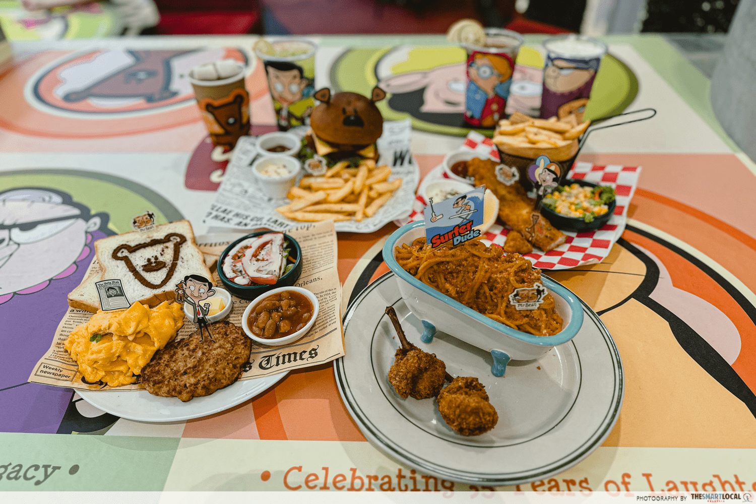 Mr Bean Experience - food