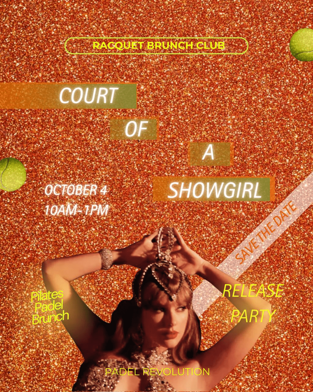 taylor swift events malaysia - padel and brunch