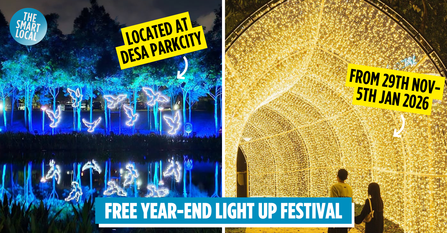 There’s A Free Year-End Light Up Festival In Desa ParkCity With Thousands Of LED Lights To Sleigh The Holidays