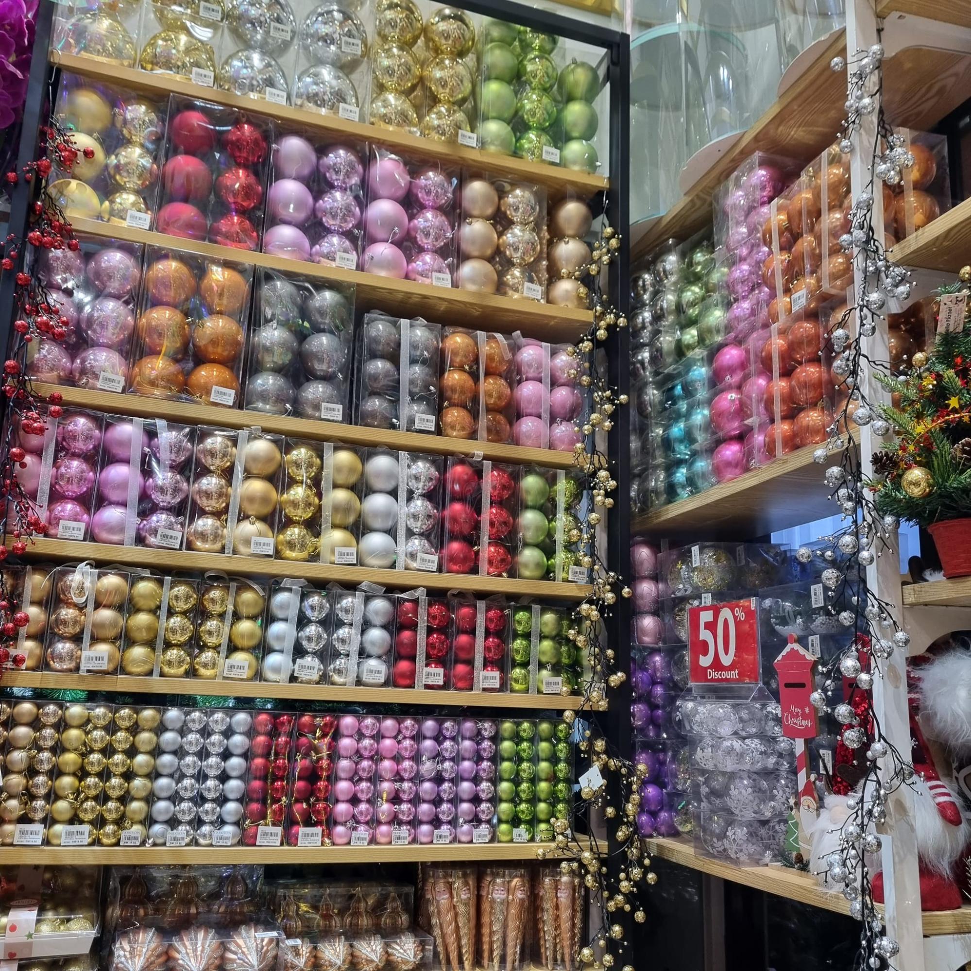 Balls - Christmas trees in Malaysia