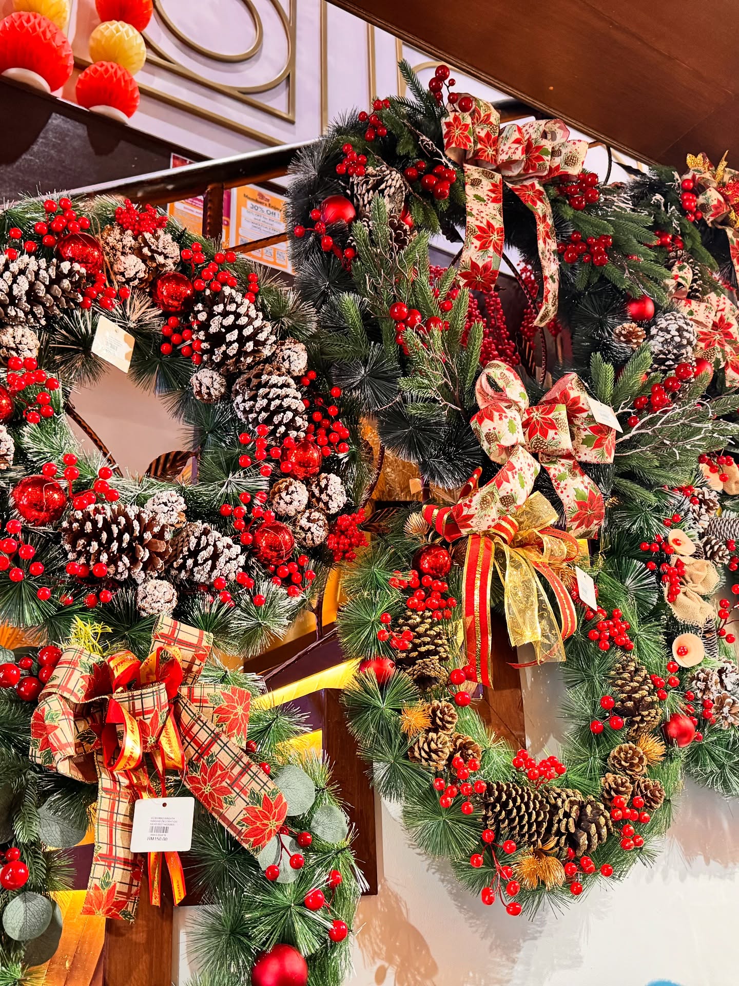 Decorations - Christmas trees in Malaysia