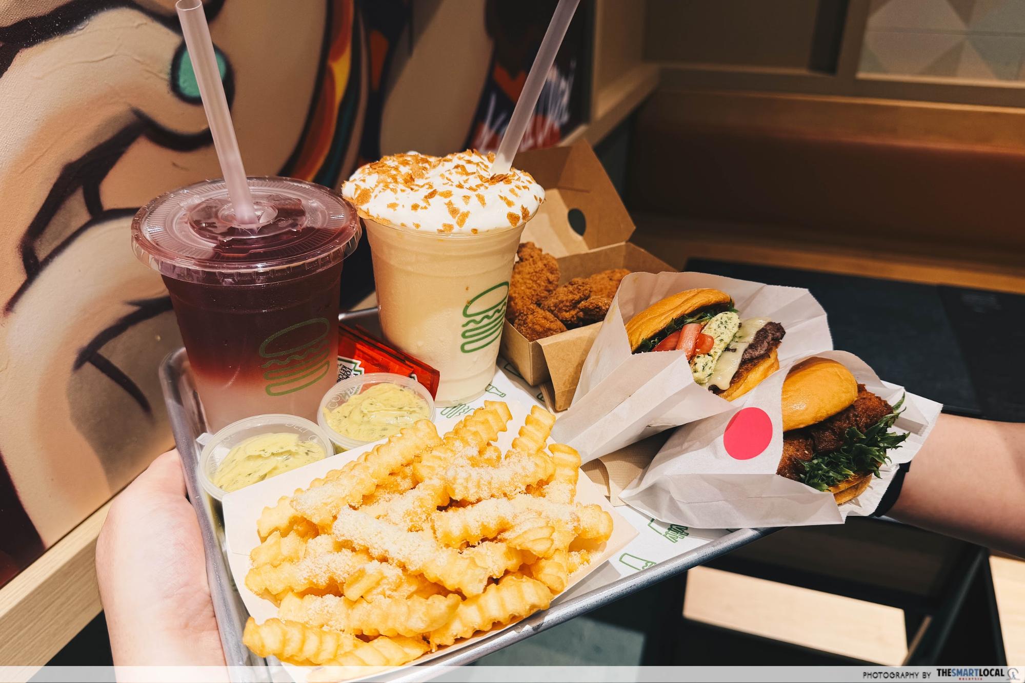 Gourmet menu - Shake Shack at Pavilion KL