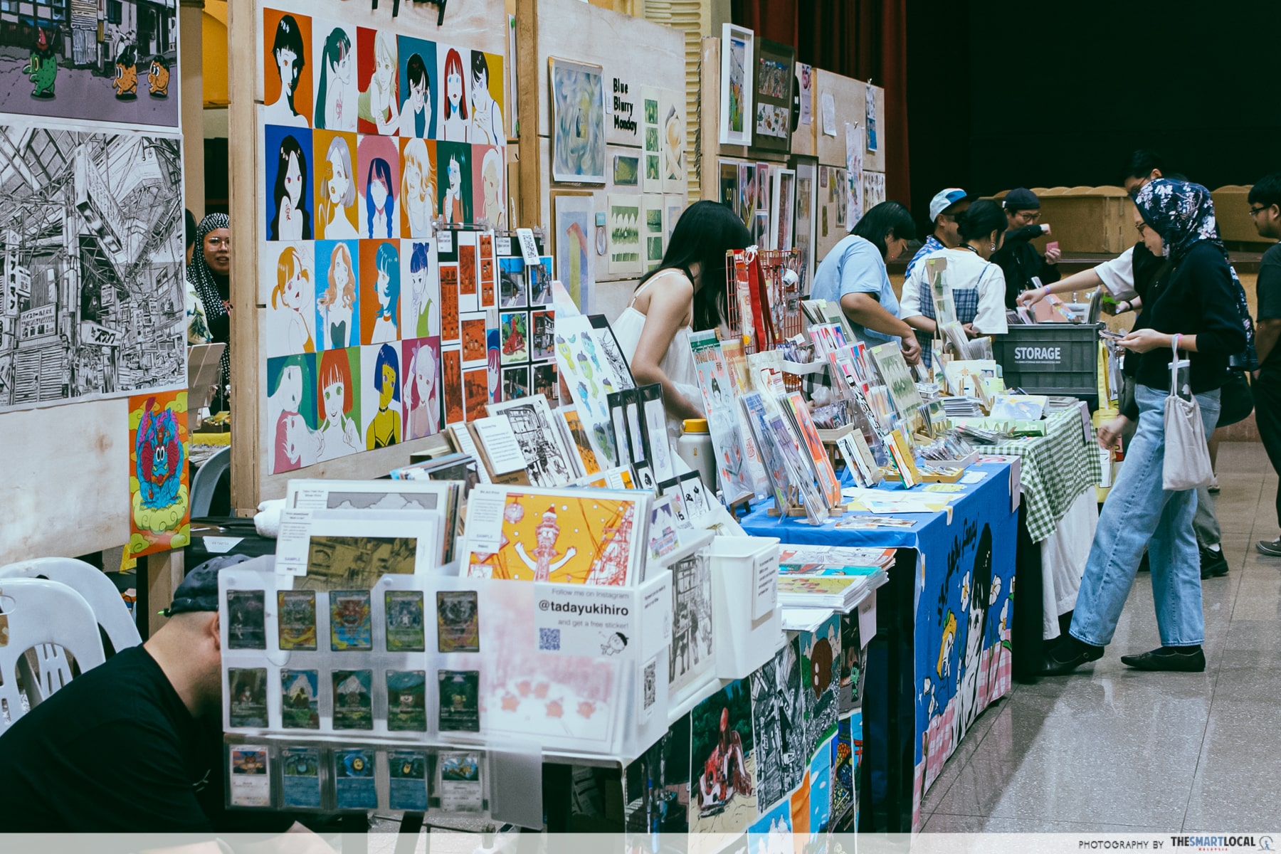 kl art book fair 2025 - exhibitor booths