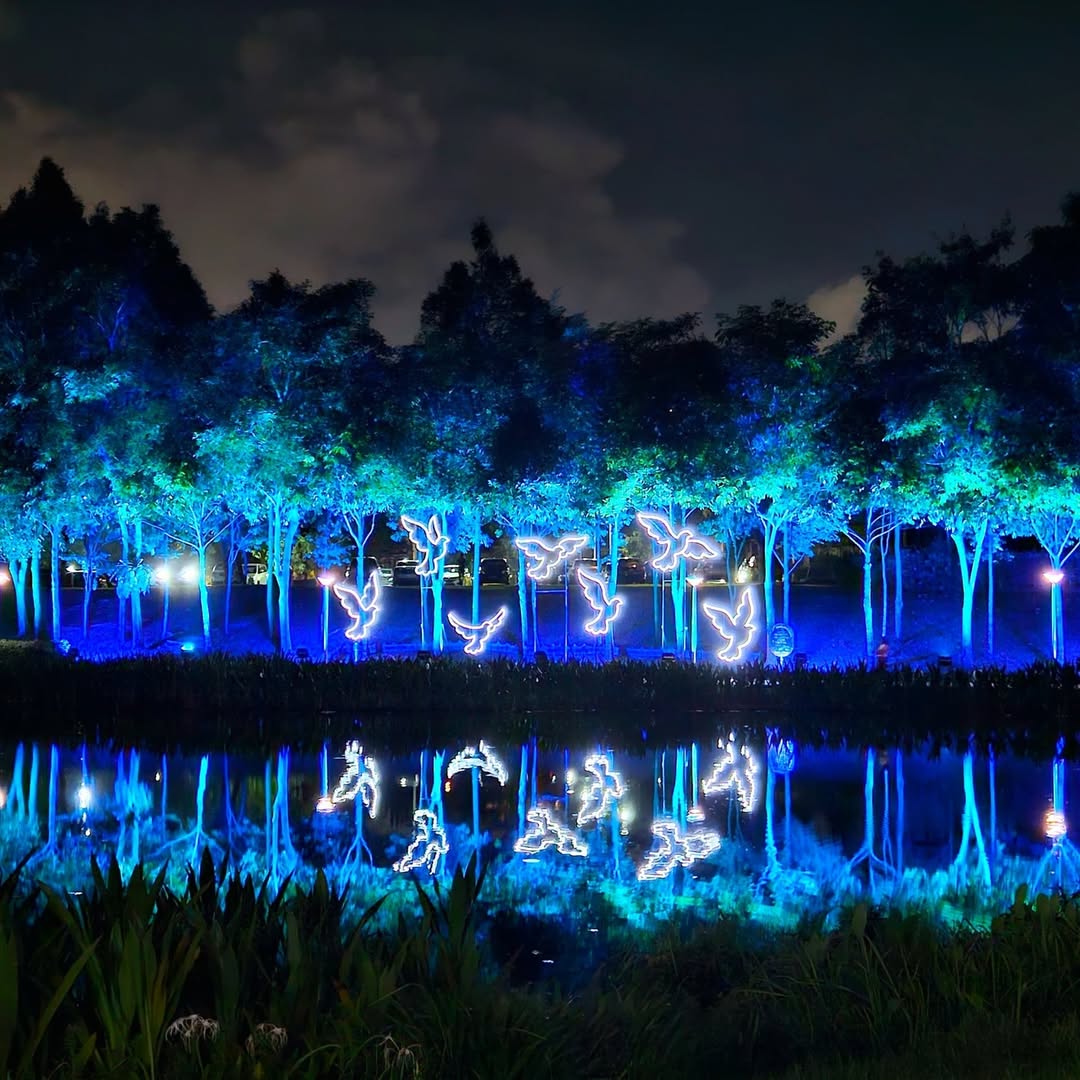 LED lights - The Waterfront Desa ParkCity’s year-end light up festival