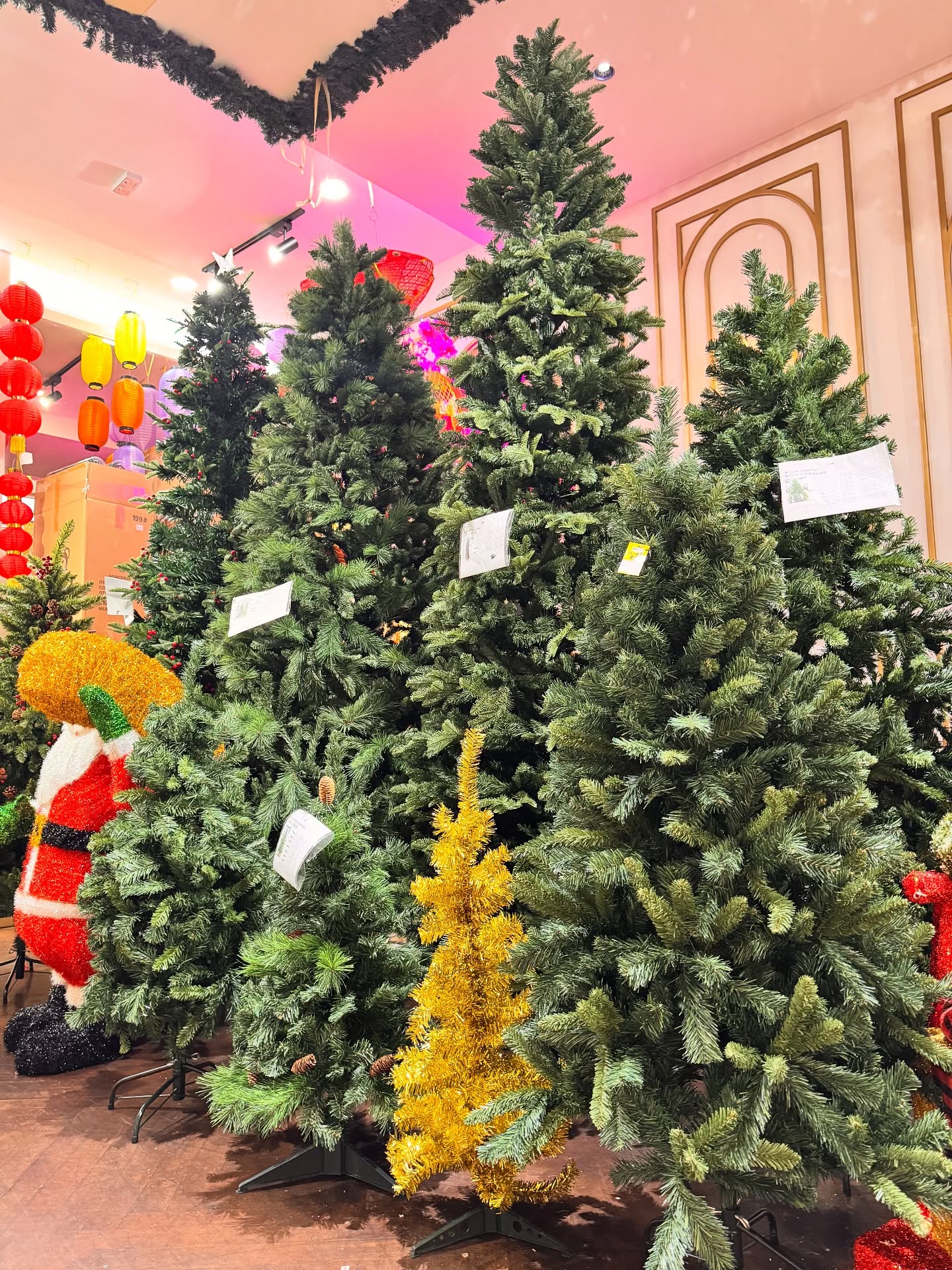 Nu Lycie - Christmas trees in Malaysia