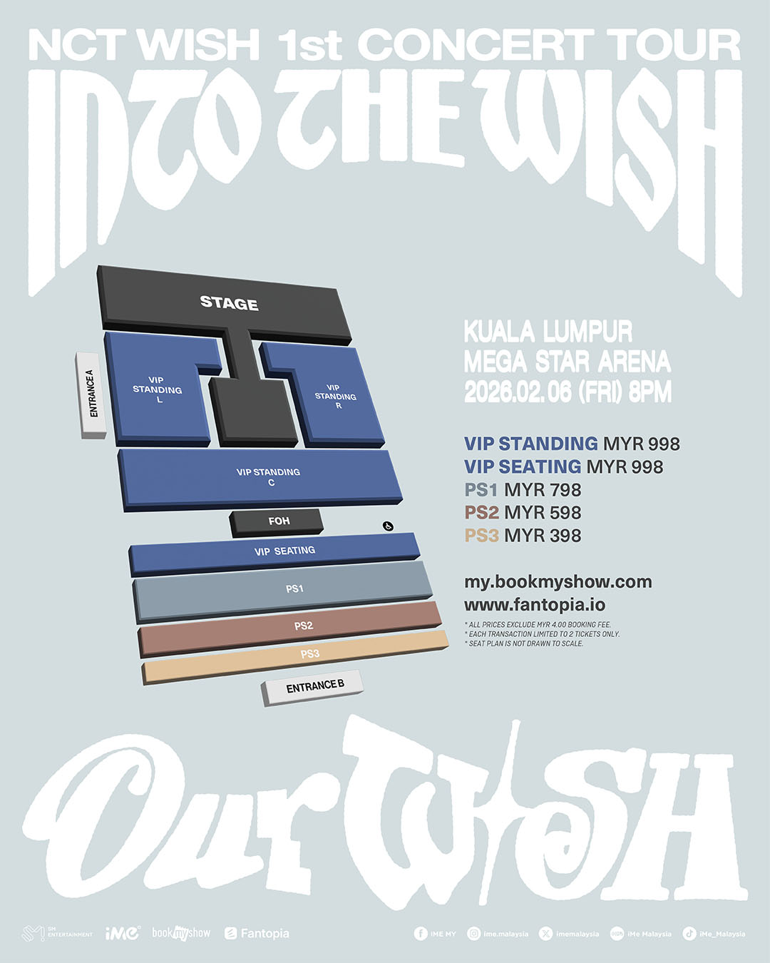 nct wish - seatmap