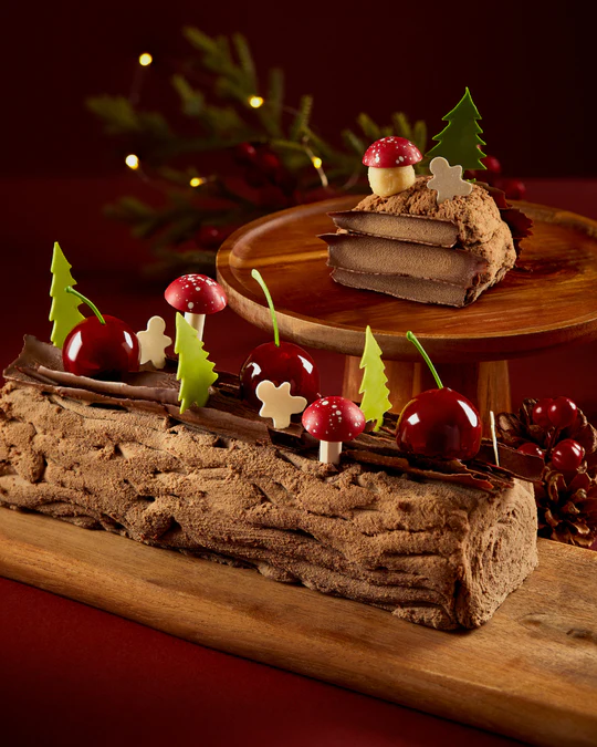 yule log 2025 - mandarin oriental