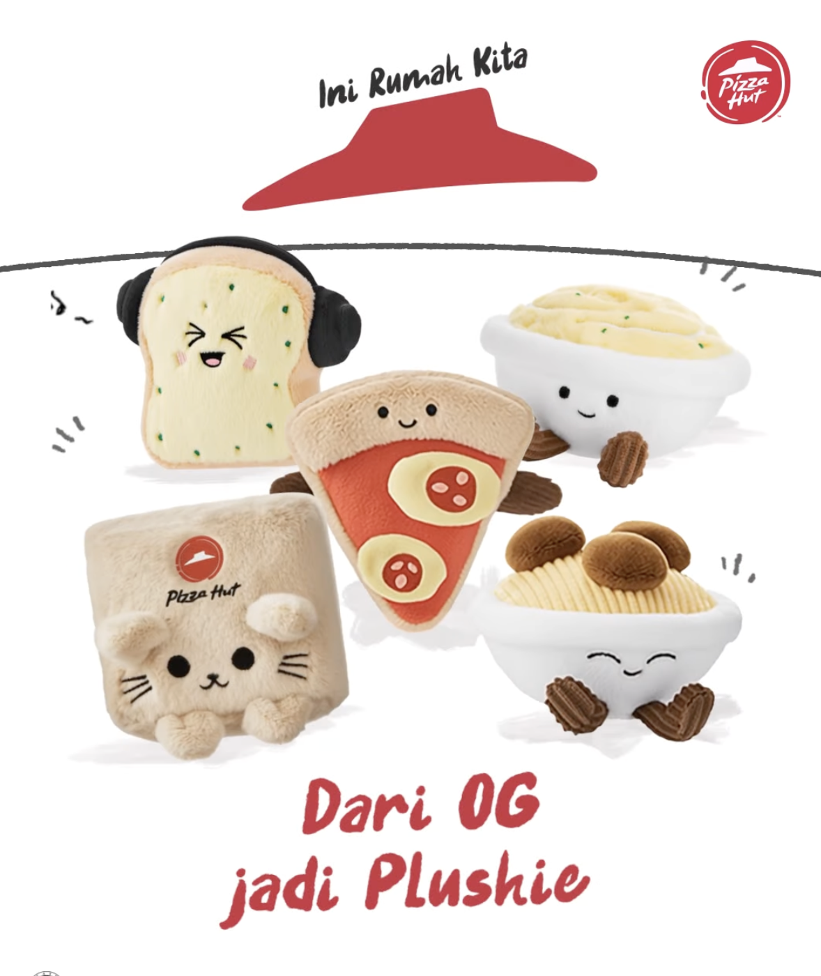 plushies in malaysia - pizza hut
