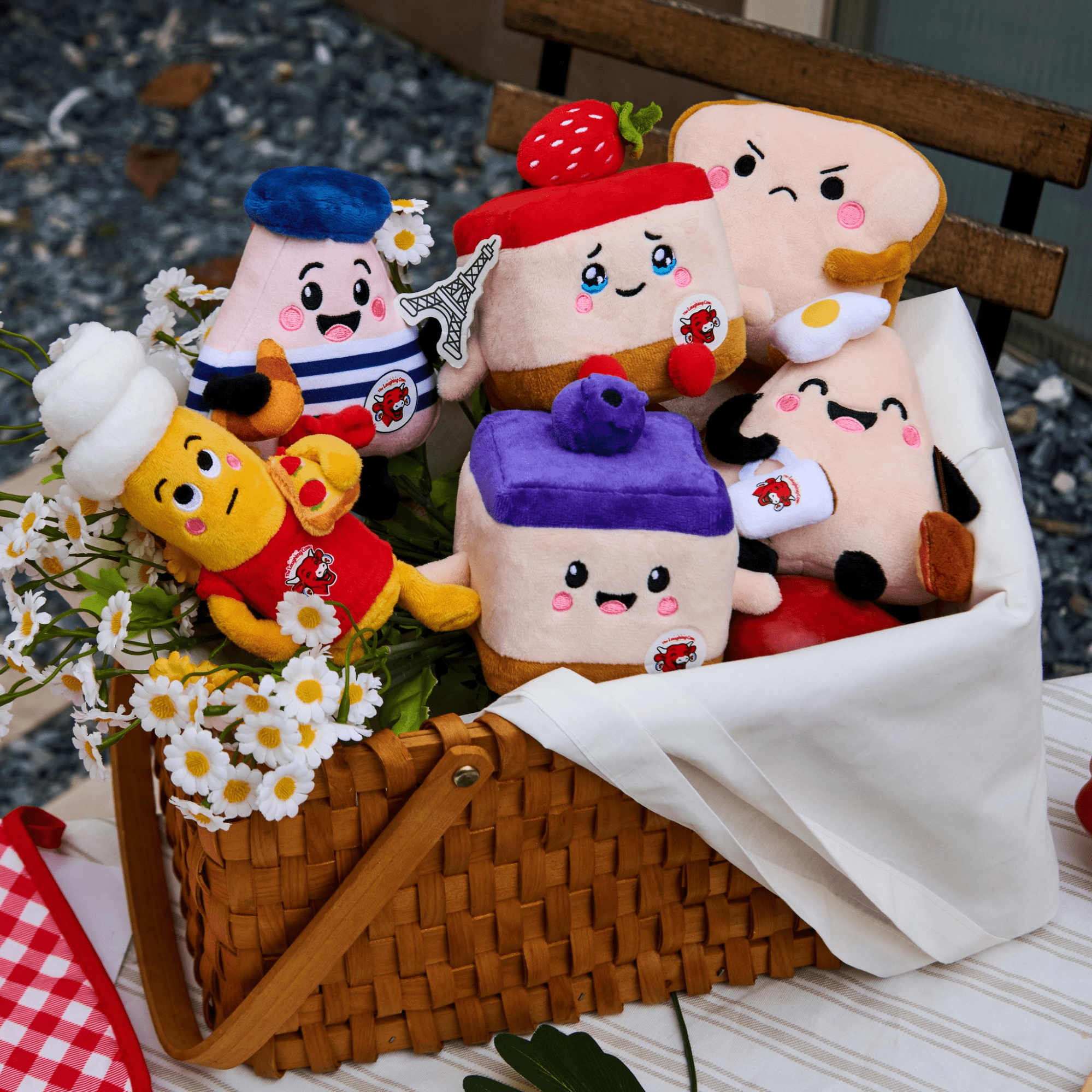 plushies in malaysia - the laughing cow