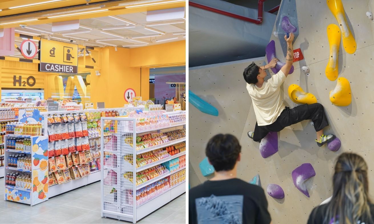 sunway square mall - kkv, bump bouldering