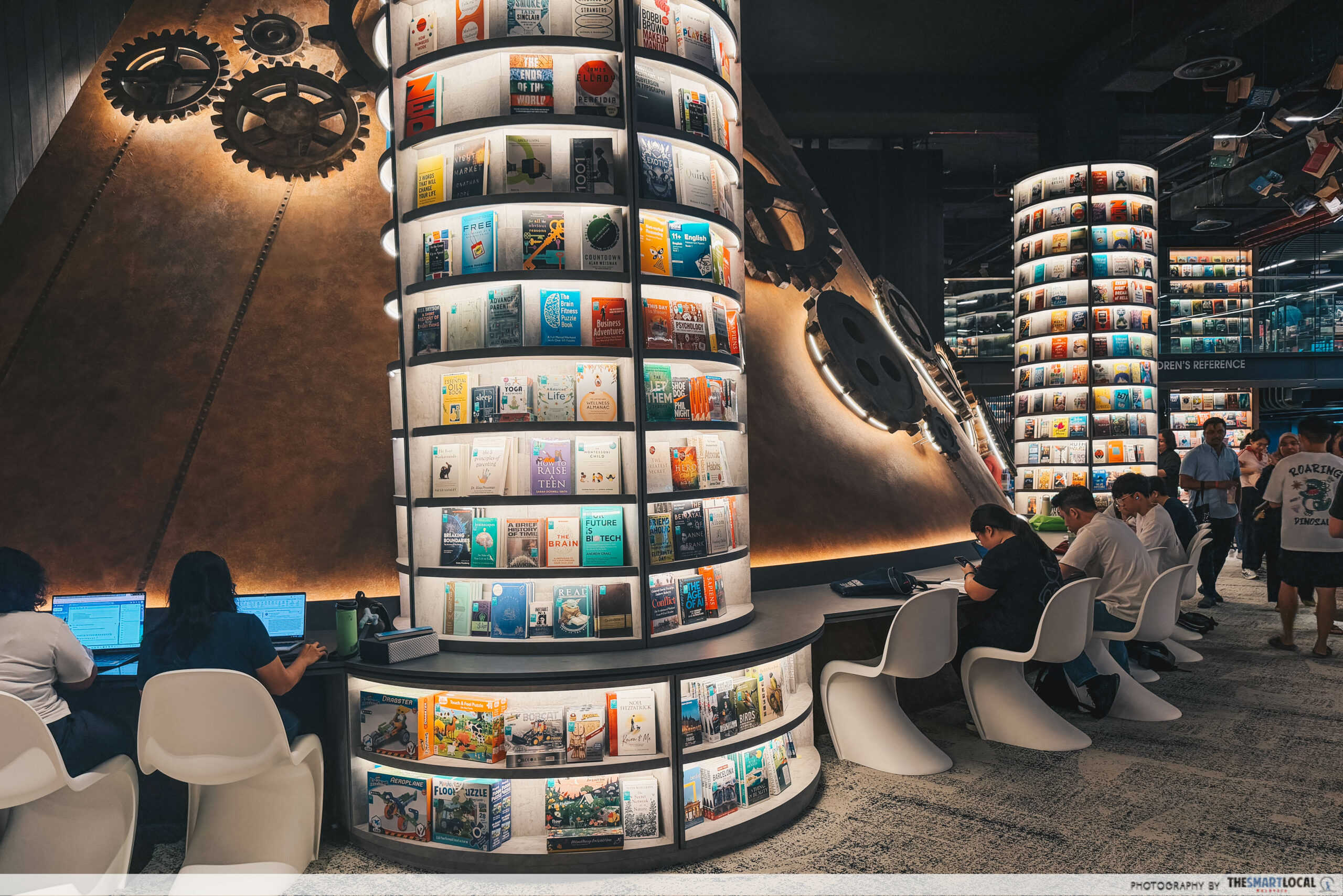 Seating area - The Library by BookXcess at Sunway Square Mall, PJ