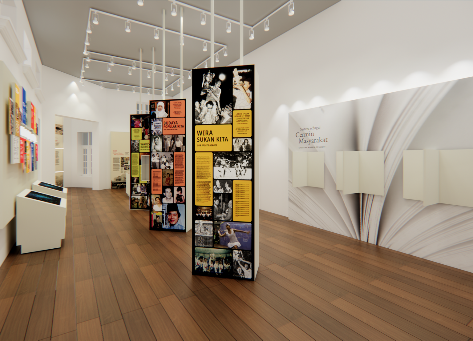 Four galleries - Seri Negara reopens this December