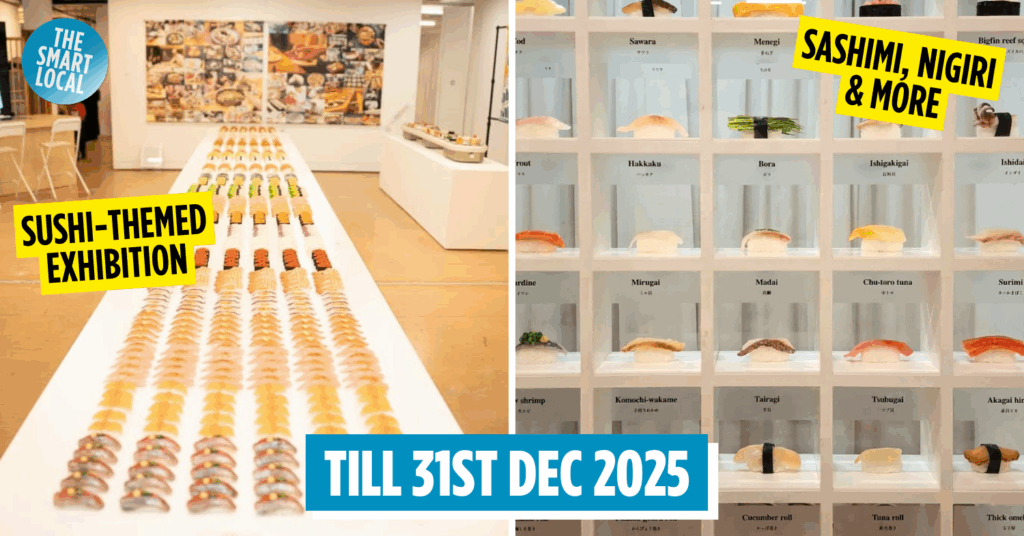 This Sushi Exhibition In KL Has Hyper-Realistic Replicas Of 150 Rolls & Free Admission Till 31st Dec