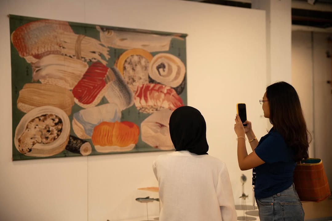 Installations - I Love Sushi exhibition in KL