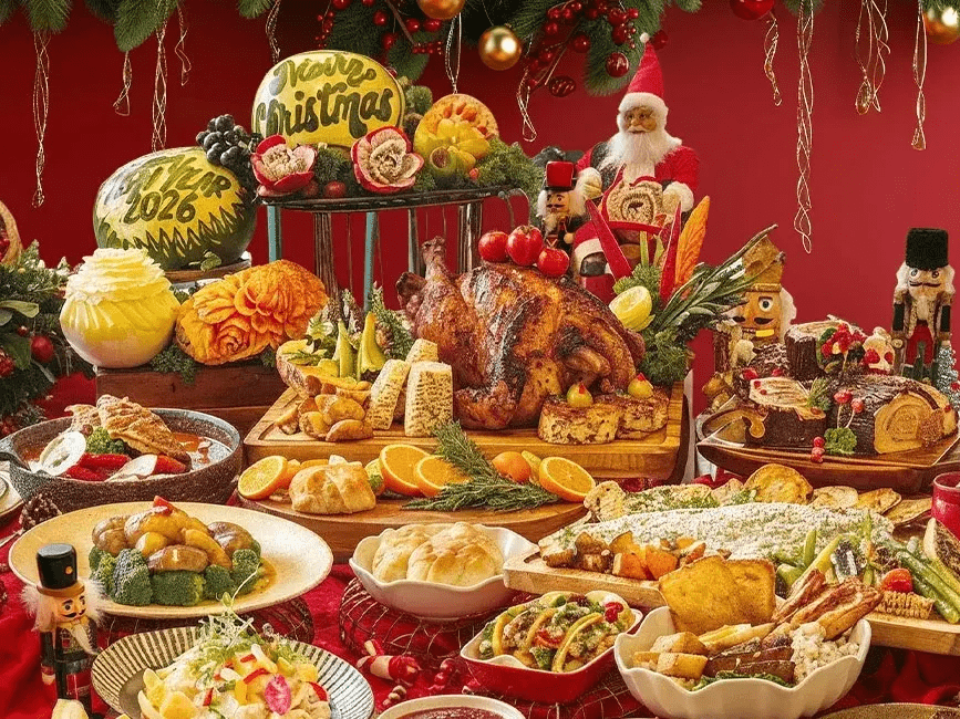 christmas buffets kl - roselle coffee house