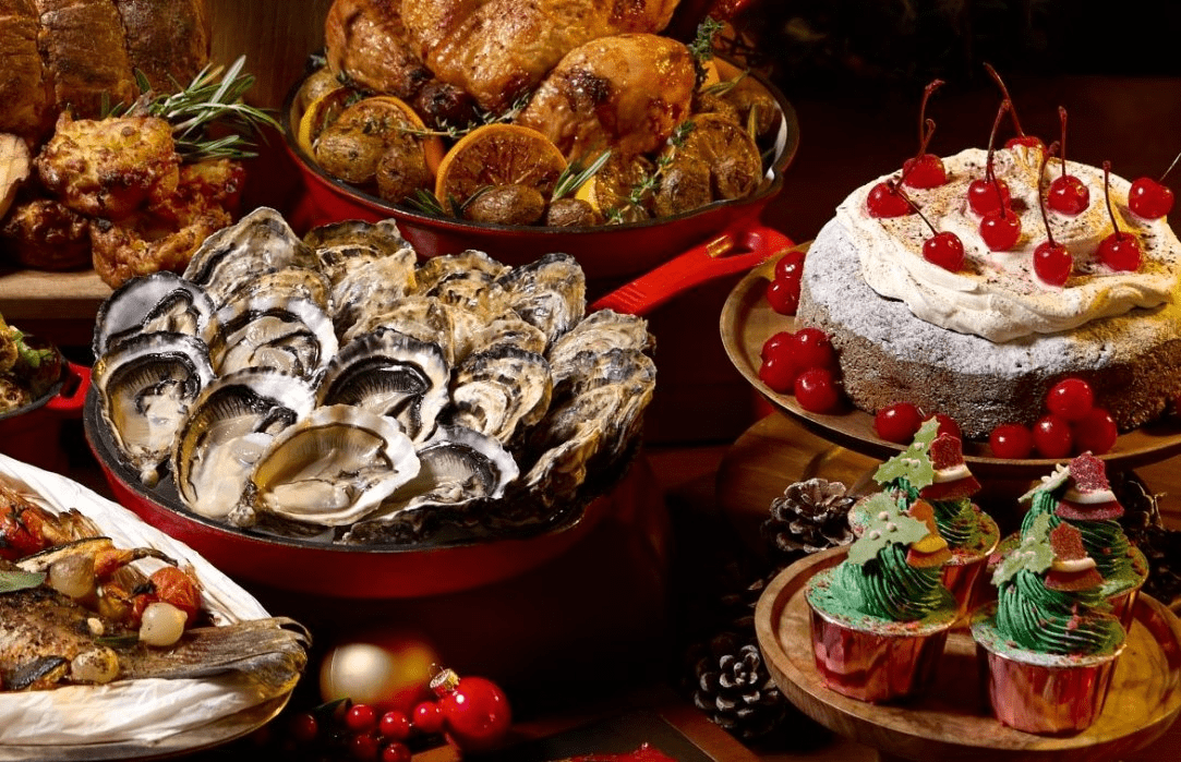 christmas buffets kl - evolution