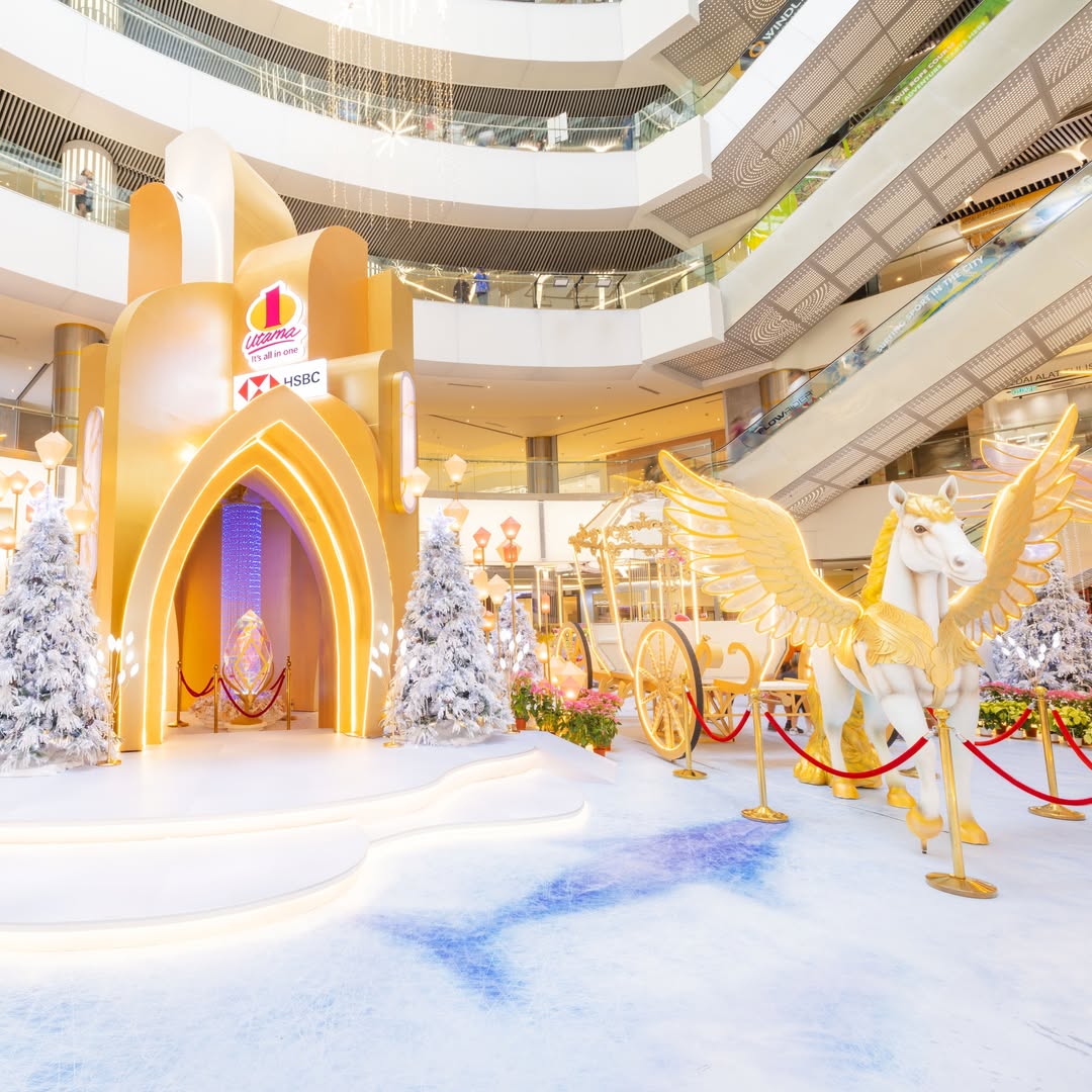 klang valley christmas mall displays - 1 utama