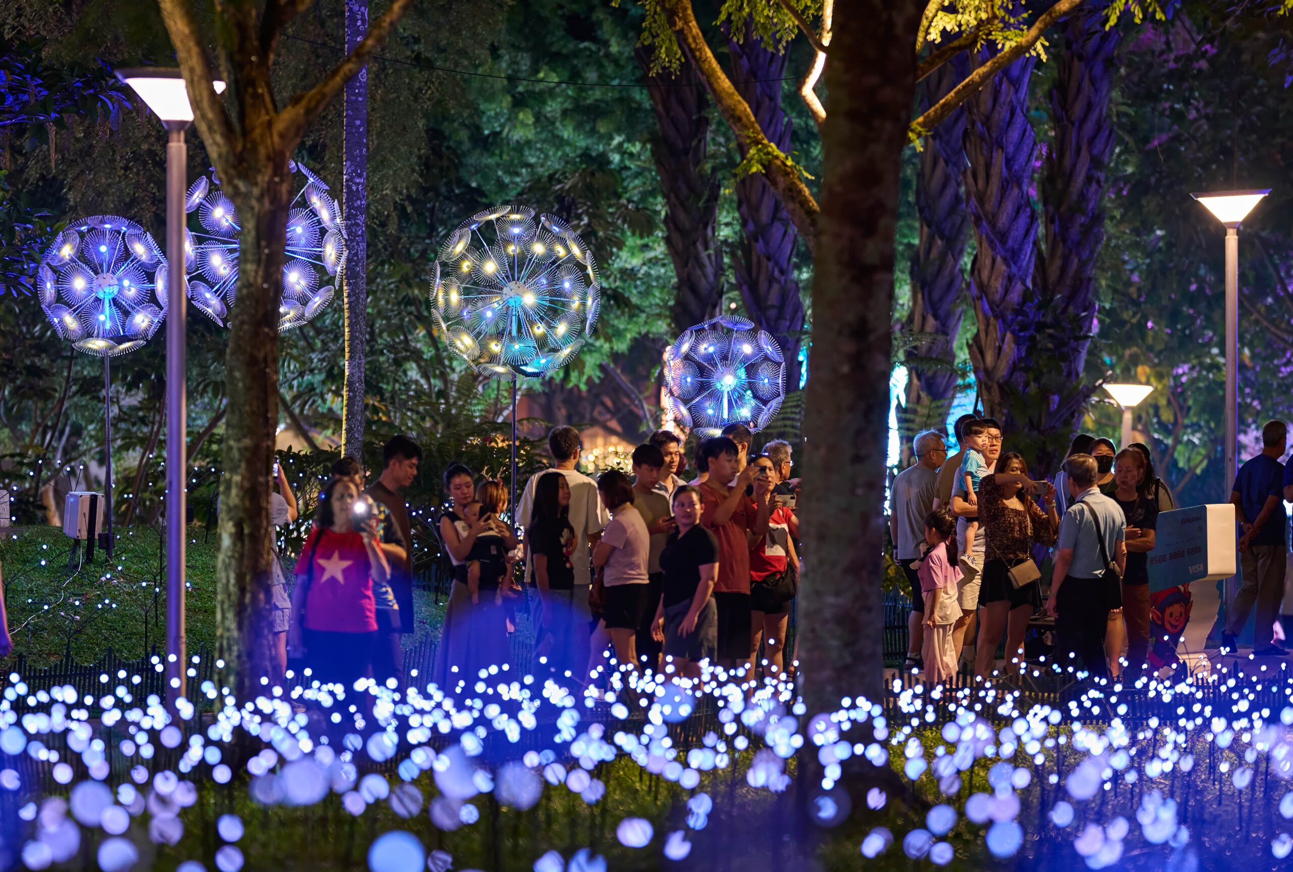 ParkCity Year-End Light Festival - garden