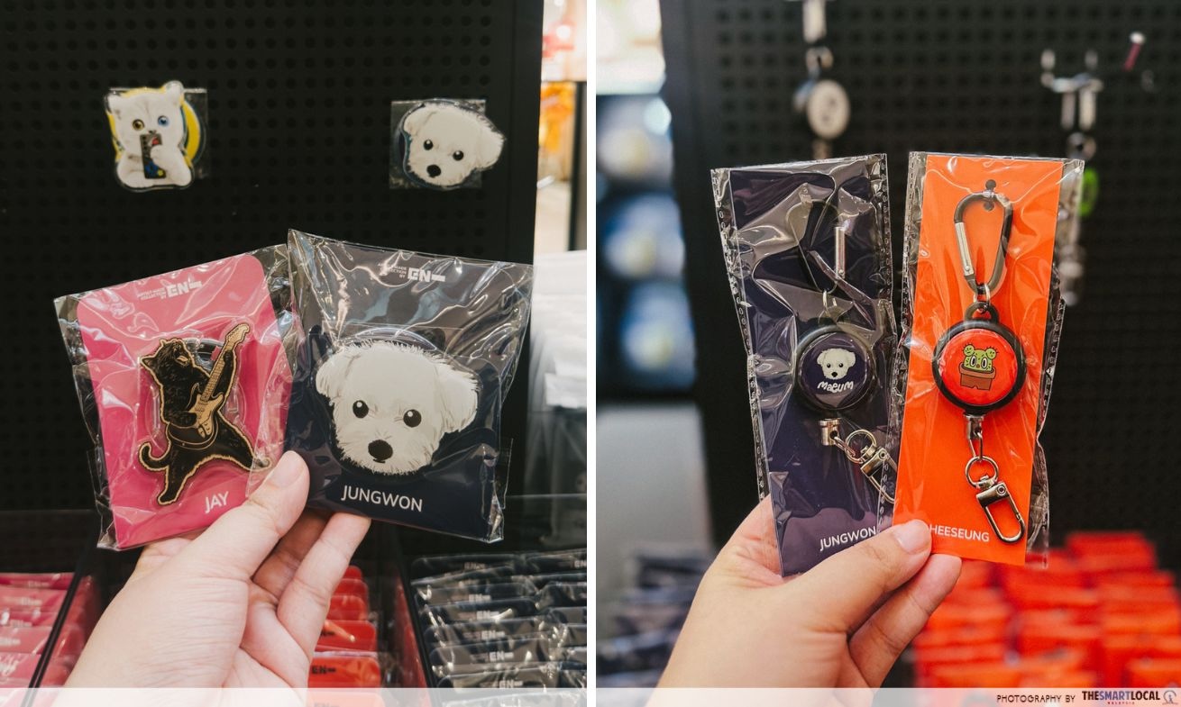 enhypen pop-up malaysia - smarttok & reel badge