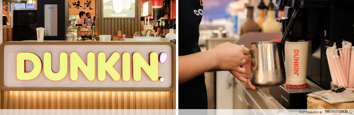 coffee msia - dunkin