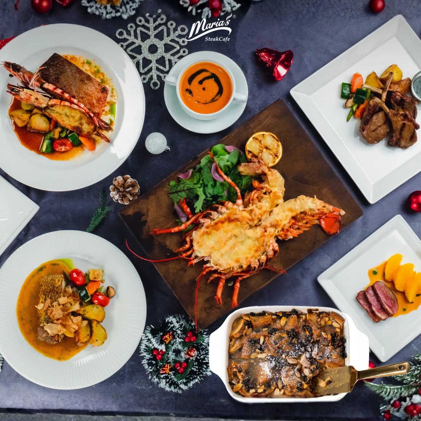 Maria Steakcafe - Restaurants In KL & Selangor For Christmas Dinner & Festive Buffet With The Fam This Festive Season