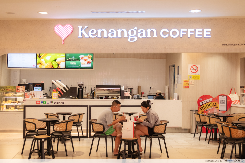 coffee chains malaysia - kenangan outlet