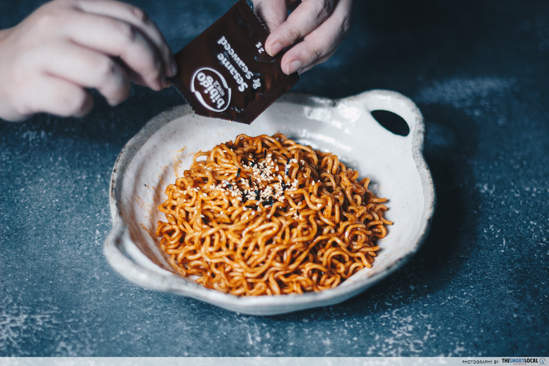 bibigo ramyun - stir-fried