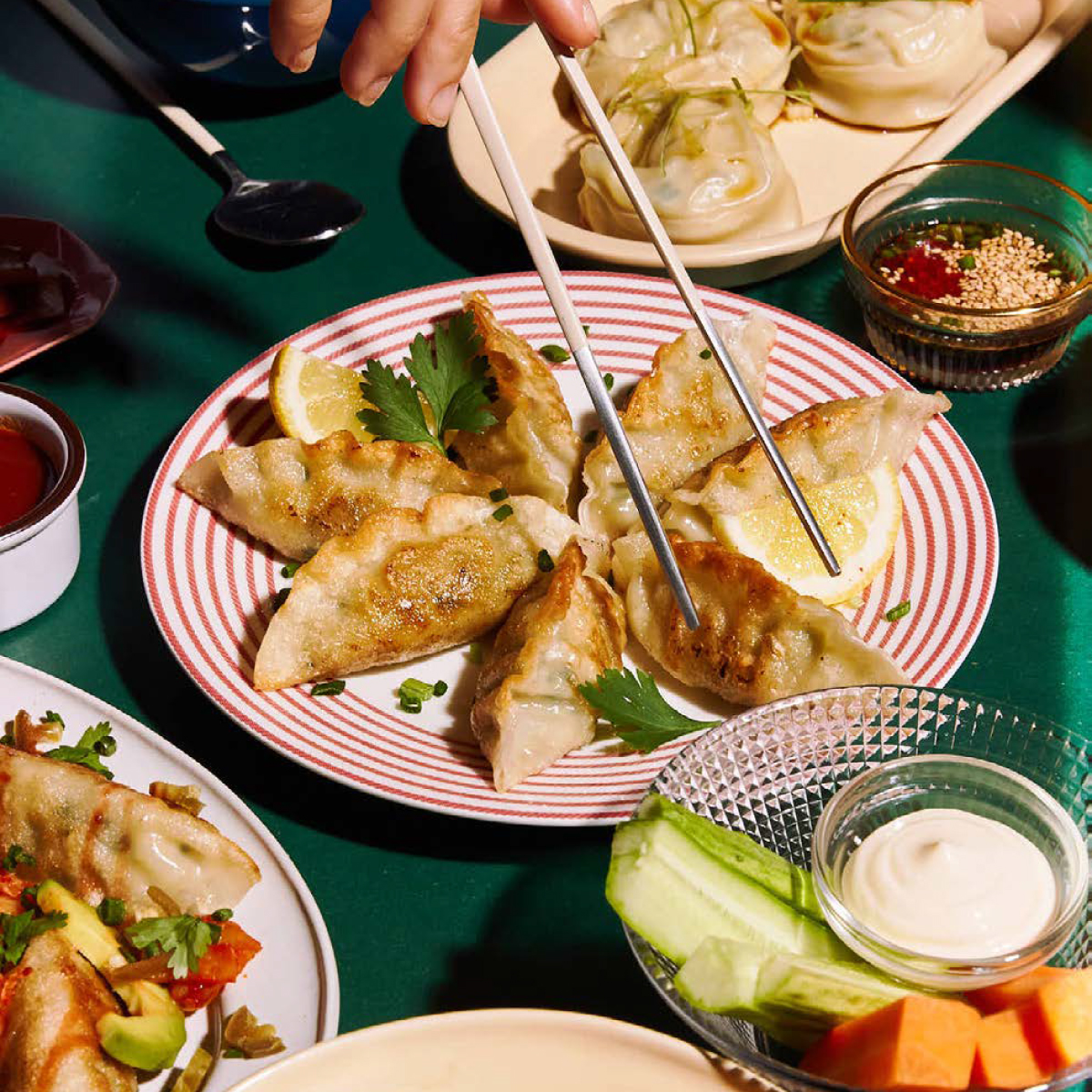 bibigo ramyun - mandu