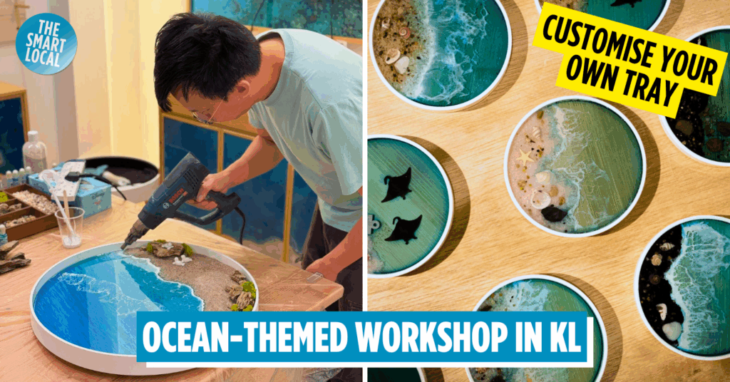 You Can DIY An Ocean-Themed Coaster, Clock & More At This Workshop Studio In Bukit BintangÂ