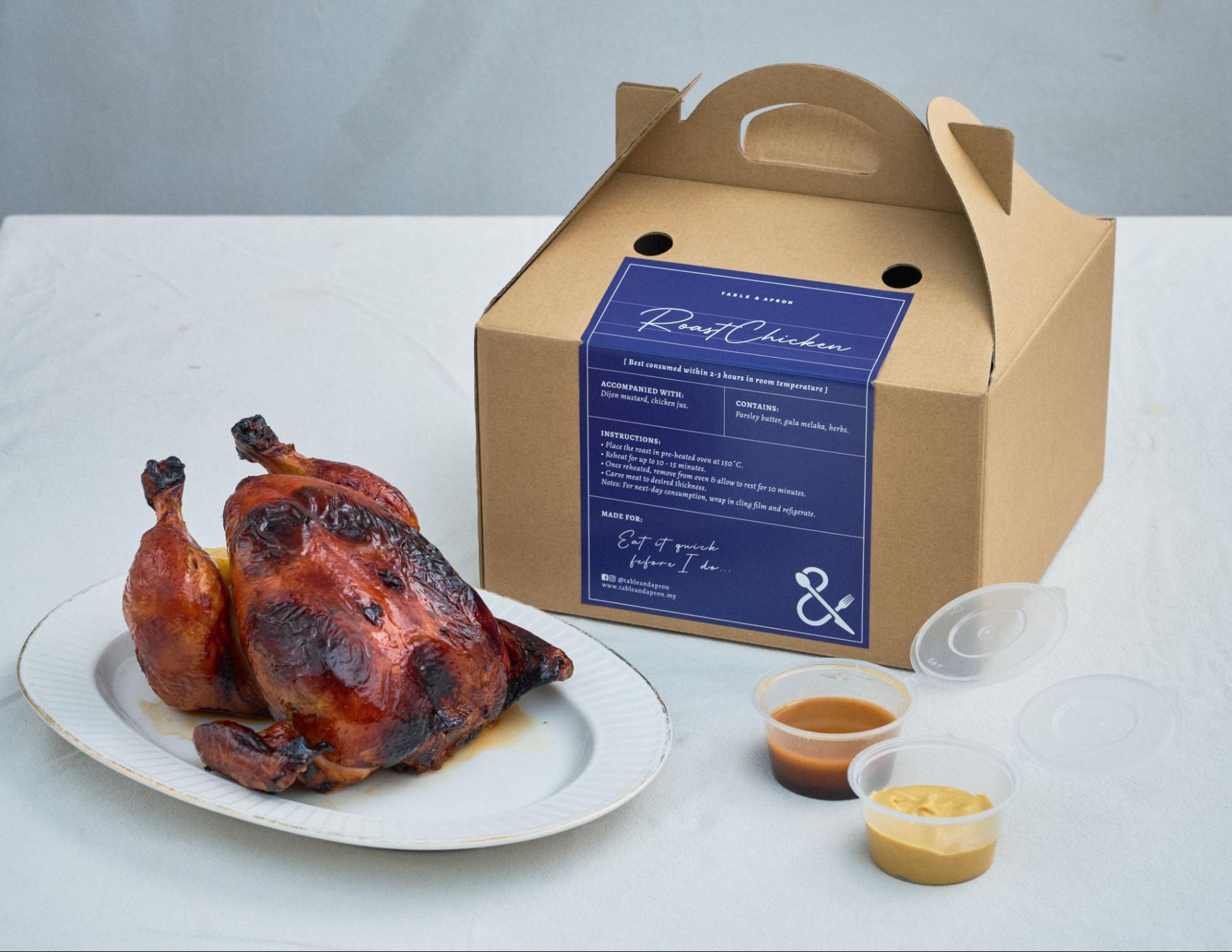 Christmas takeaway spreads