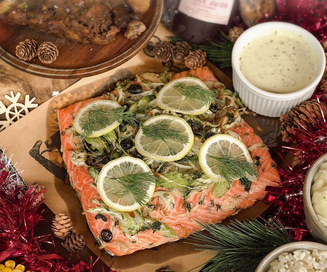 Christmas takeaway spreads