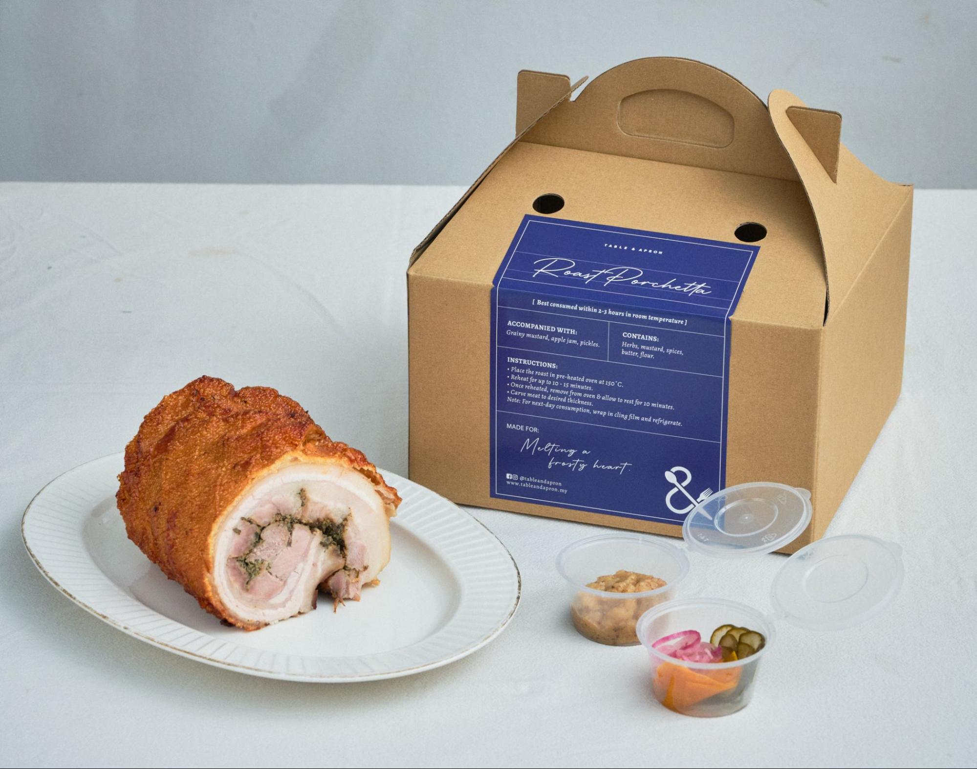 Christmas takeaway spreads 